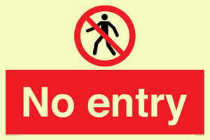 No entry
